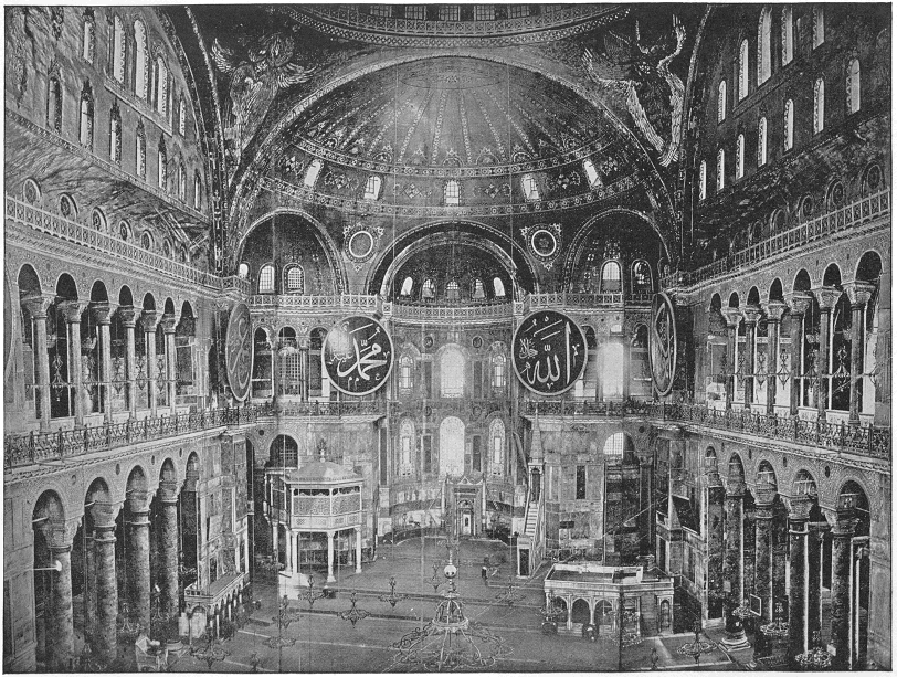 Hagia Sophia interior History of Project Management